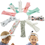 Photo 1 Baby Girl Knotted Headbands - 10 Pack (Modern Designs Collection)