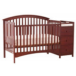 Photo 4 Bradford Stages 4-in-1 Fixed Side Crib with Changer