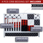 Crib Bedding - 4 Piece