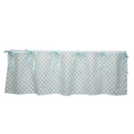 Crib Bedding Set 7 PC Sweet and Simple Aqua/Blue Collection