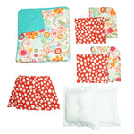 Floral 8PC Full Bedding Set Lizzie Collection