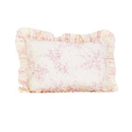 Heaven Sent Girl Pink Floral Full/Queen 3 Pc Set (Quilt, 2 Pillow Shams)