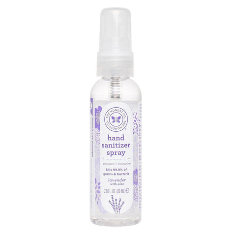 Honest Hand Sanitizer Spray, 2oz - Lavender