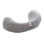 Photo 1 Natural Curve Nursing Pillow + Heathered Grey Cover w/Handle