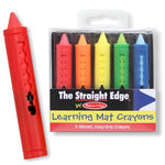 Photo 1 The Straight Edge Learning Mat Crayons