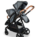 Ventura Single to Double Stroller with 2nd Toddler Seat