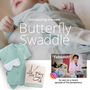 The new Butterfly Swaddle makes a great gift!