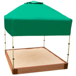 Photo 5 48in. X 48in.x 37in. Telescoping Square Sandbox Canopy/Cover