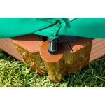 Photo 2 48in. X 48in.x 37in. Telescoping Square Sandbox Canopy/Cover