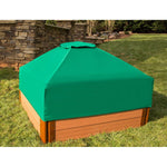 Photo 12 48in. X 48in.x 37in. Telescoping Square Sandbox Canopy/Cover