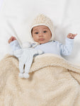 Photo 2 Baby Faux Fur Sherpa Bonnet Hat-0-6 months