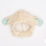 Baby Faux Fur Sherpa Lamb Hat with Chin Strap