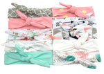 Photo 5 Baby Girl Knotted Headbands - 10 Pack (Modern Designs Collection)