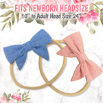 Photo 3 Baby Headbands and Bows For Girls