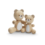 Photo 1 Bear & Little Bear Wood Figures - 5264