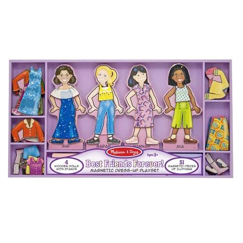 Best Friends Forever! Magnetic Dress-up