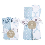 Blue Sky 8 Piece Bib and Burp Cloth Set