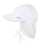 Breatheasy Flap Sun Protection Hat-White