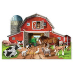 Photo 1 Busy Barn Shaped Floor Puzzle (32 pieces)