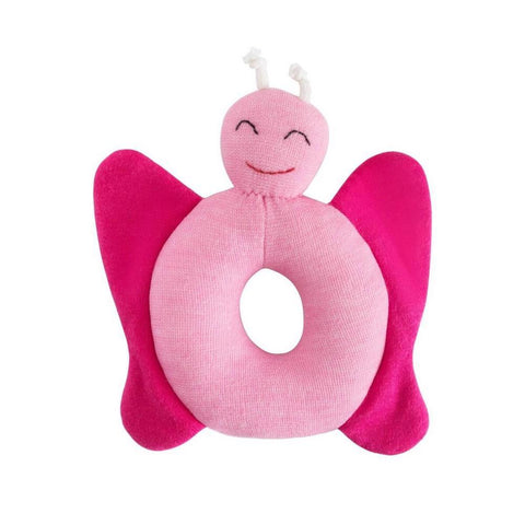 Butterfly Ring Toy - Beetroot
