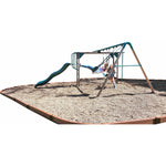 Photo 9 Classic Sienna Curved Playground Border 16’ – 2” profile