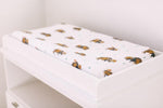 Photo 6 Cotton Muslin Changing Pad Cover