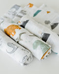 Photo 3 Cotton Muslin Swaddle 3 Pack