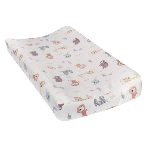 Crayon Jungle Deluxe Flannel Changing Pad Cover
