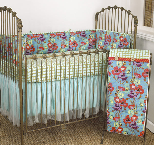 Crib Bedding Set Lagoon Collection 4 PC