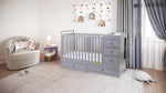 Photo 8 Daphne  3 in 1 Convertible Crib w/Changer Combo