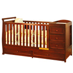 Daphne  3 in 1 Convertible Crib w/Changer Combo