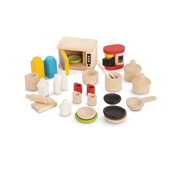 Doll House Pretend Play Set Kitchen & Tableware - 9406