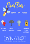 Photo 3 FireFlies - LED Stroller Lights