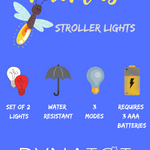FireFlies - LED Stroller Lights