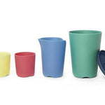 Flexi Bath Toy Cups Multi Colour