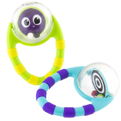Flip & Grip Rattle 2pk - Colors May Vary