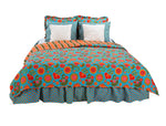 Photo 2 Floral Bedding Set Gypsy 8 Piece Reversible Full Bed Set
