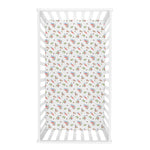 Forest Gnomes Deluxe Flannel Fitted Crib Sheet