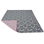 Photo 1 Girly Damask Full/Queen Reversible Quilt
