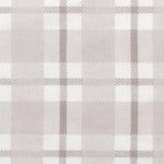 Photo 2 Gray and White Plaid Deluxe Flannel Changing Pad Cover