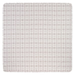 Photo 4 Gray and White Plaid Jumbo Deluxe Flannel Swaddle Blanket
