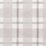 Gray and White Plaid Jumbo Deluxe Flannel Swaddle Blanket