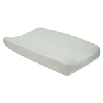 Photo 1 Gray Plush Changing Pad Cover