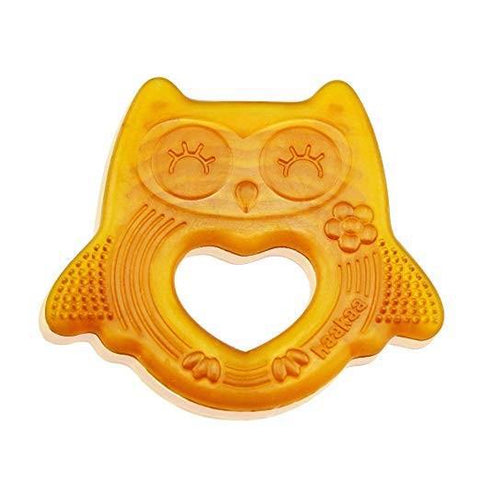 Happy Owl Natural Rubber Teether