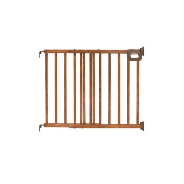 Home Safe Deluxe Stairway Simple to Secure Wood Gate