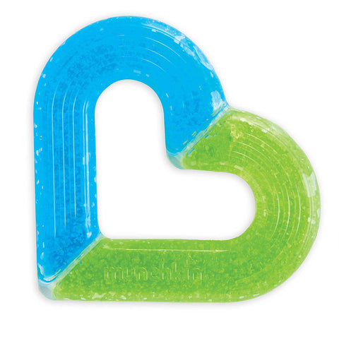 Ice Heart Gel Teether - Assorted Colors