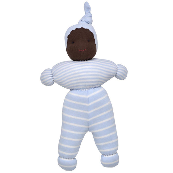 Jayden Baby Doll - Pale Blue Stripe