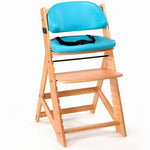 Keekaroo Height Right Kids Chair w/ Comfort Cushion Set- Natural