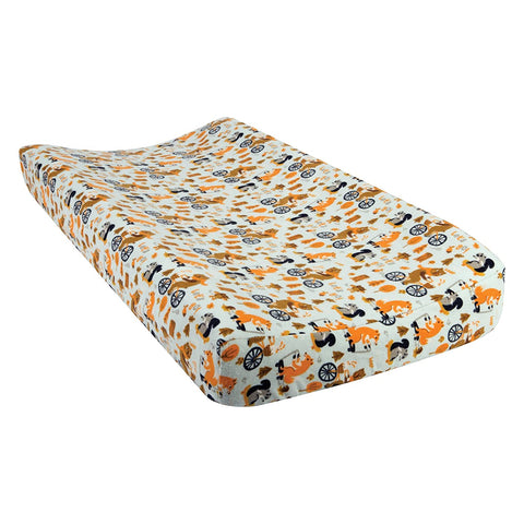 Let's Go Deluxe Flannel Changing Pad Cover