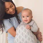 Milk Boss Infant Feeding Support Pillow-Platinum Helix